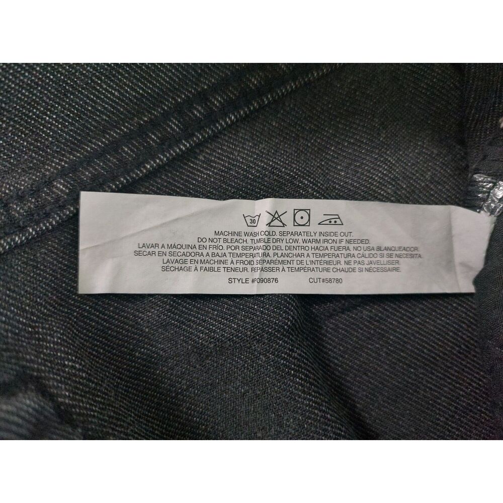 NWT YMI High Rise Wide Leg Studded Gray Jeans Size 9/29 - Picture 9 of 10